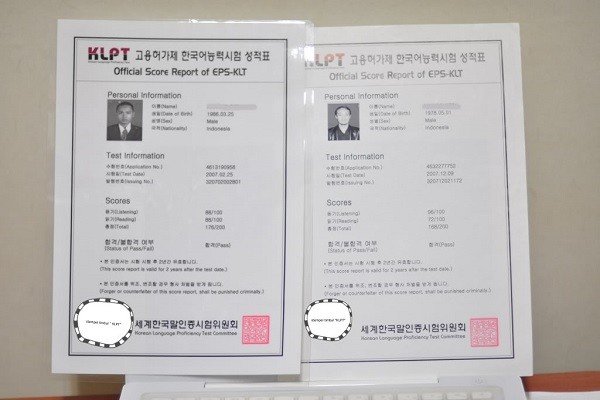 KLPT là bài kiểm tra năng lực tiếng Hàn cho nước ngoài học tiếng Hàn